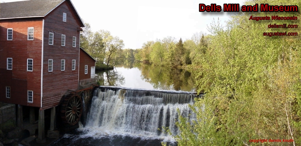 Wisconsin Dells Mill in Spring and Easter